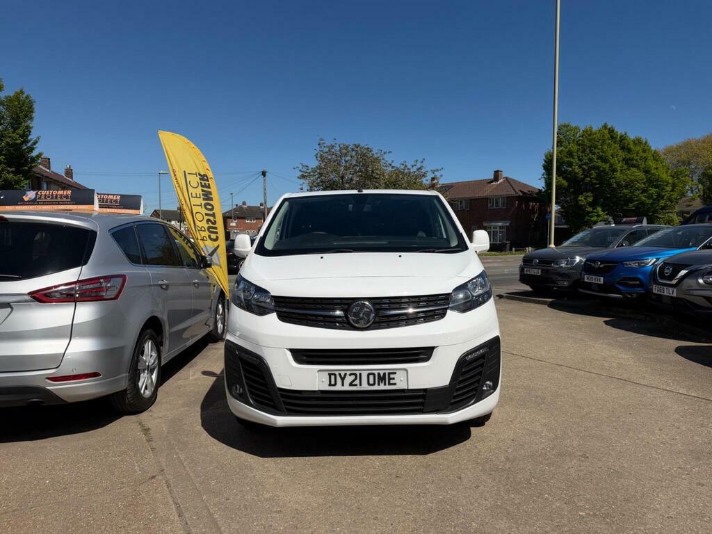 Vauxhall Vivaro 1.5 Turbo D 2900 Sportive L2 H1 Euro 6 S S DY21OME White #3