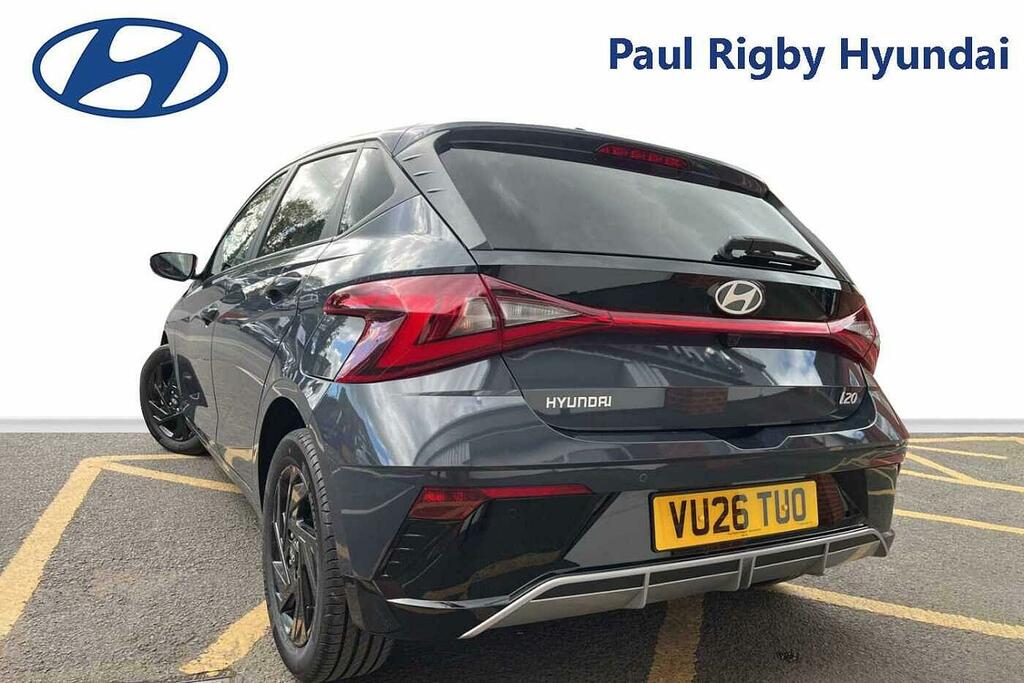 Hyundai I20 1.0 T-gdi 90 Black Line VU26TUO Grey #3