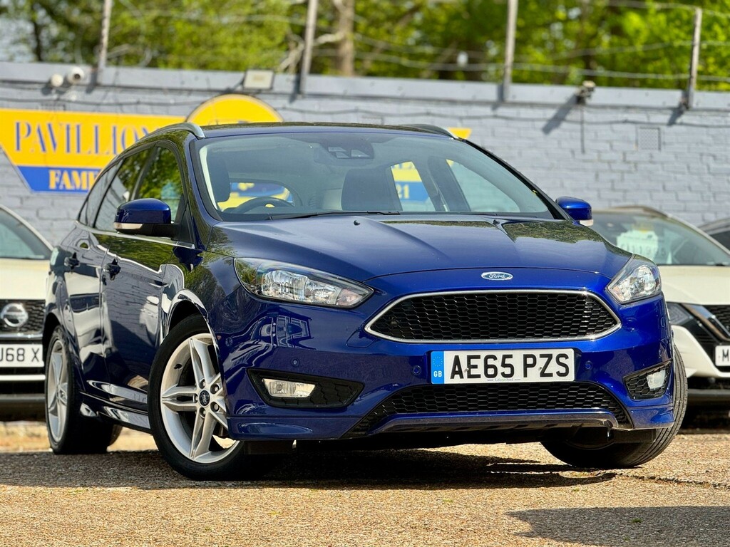 Ford Focus Estate AE65PZS Blue #5
