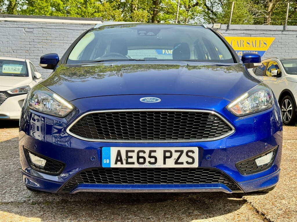 Ford Focus Estate AE65PZS Blue #2