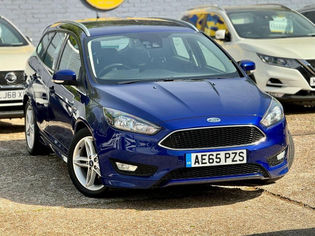Ford Focus Estate AE65PZS Blue #6