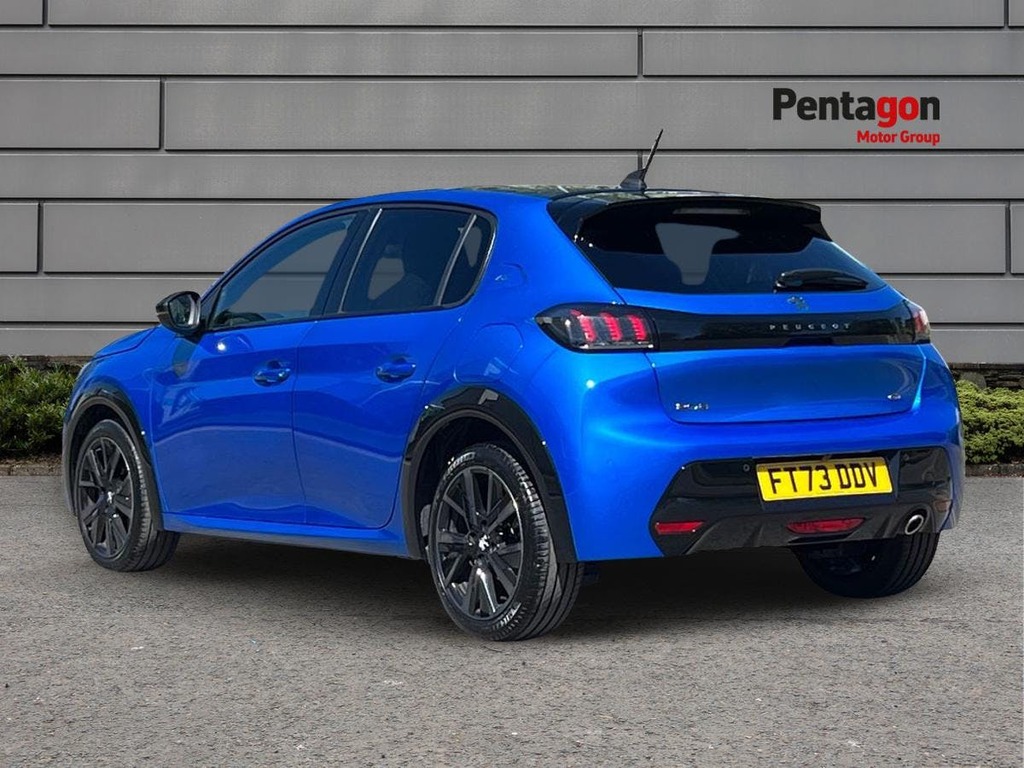 Peugeot 208 1.2 Puretech Gt Hatchback Euro 6 FT73DDV Blue #2