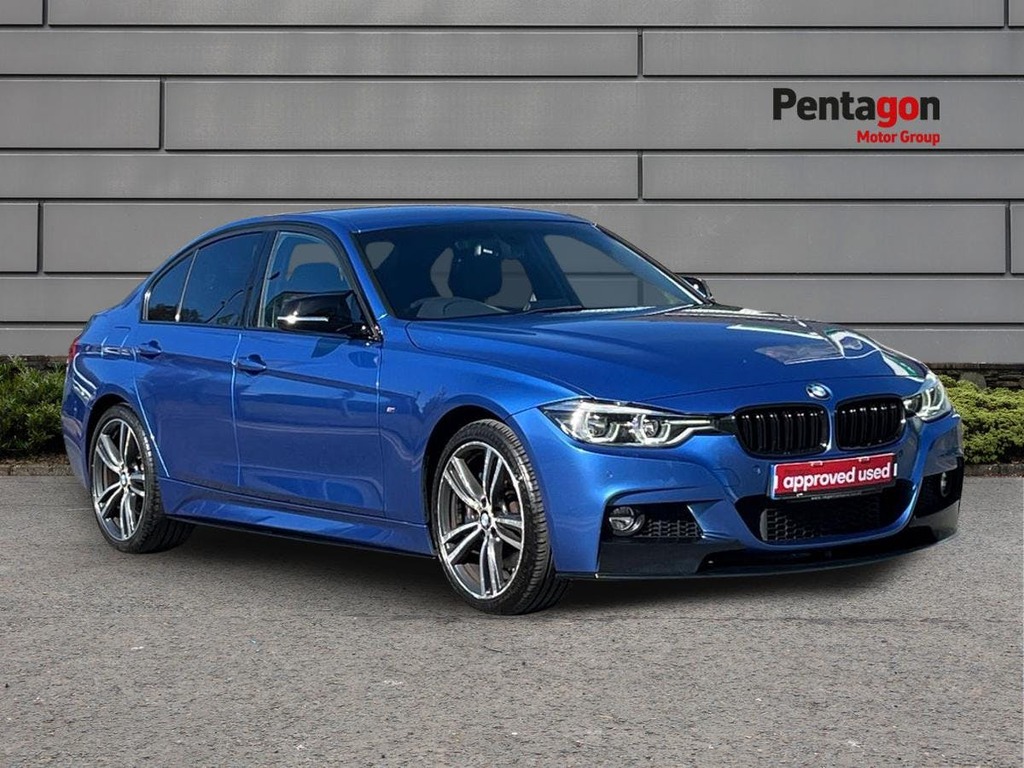 BMW 3 Series 3.0 330D M Sport Saloon Xdrive Eur Blue