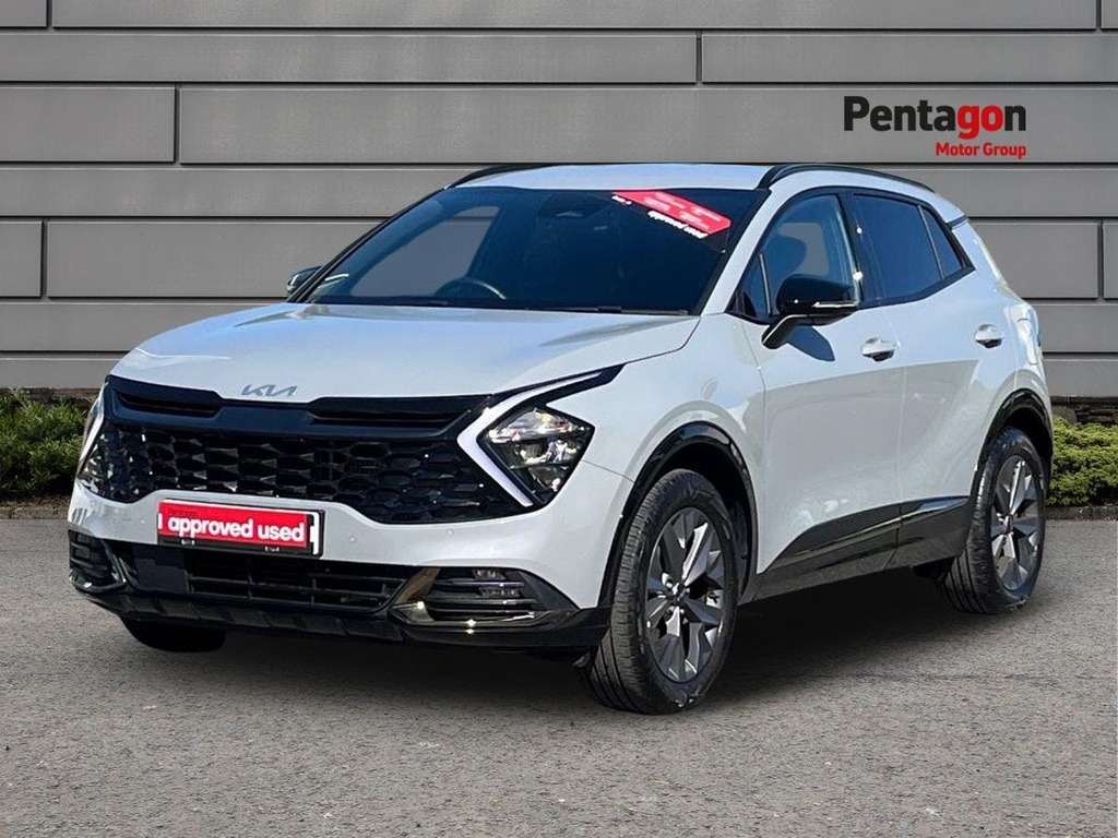 Kia Sportage 1.6 H T Gdi Shadow Suv Hybrid Euro FX74YFL Grey #3