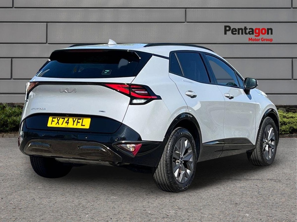 Kia Sportage 1.6 H T Gdi Shadow Suv Hybrid Euro FX74YFL Grey #4