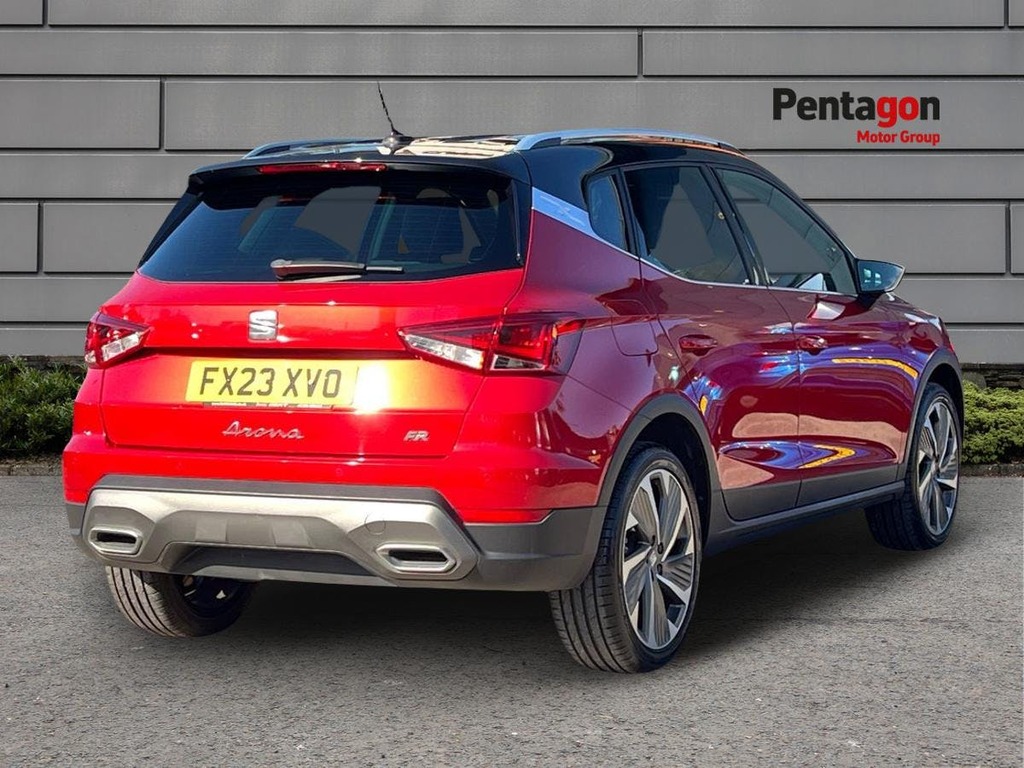 Seat Arona 1.0 Tsi Fr Edition Suv Dsg Euro 6 Ss FX23XVO Red #4