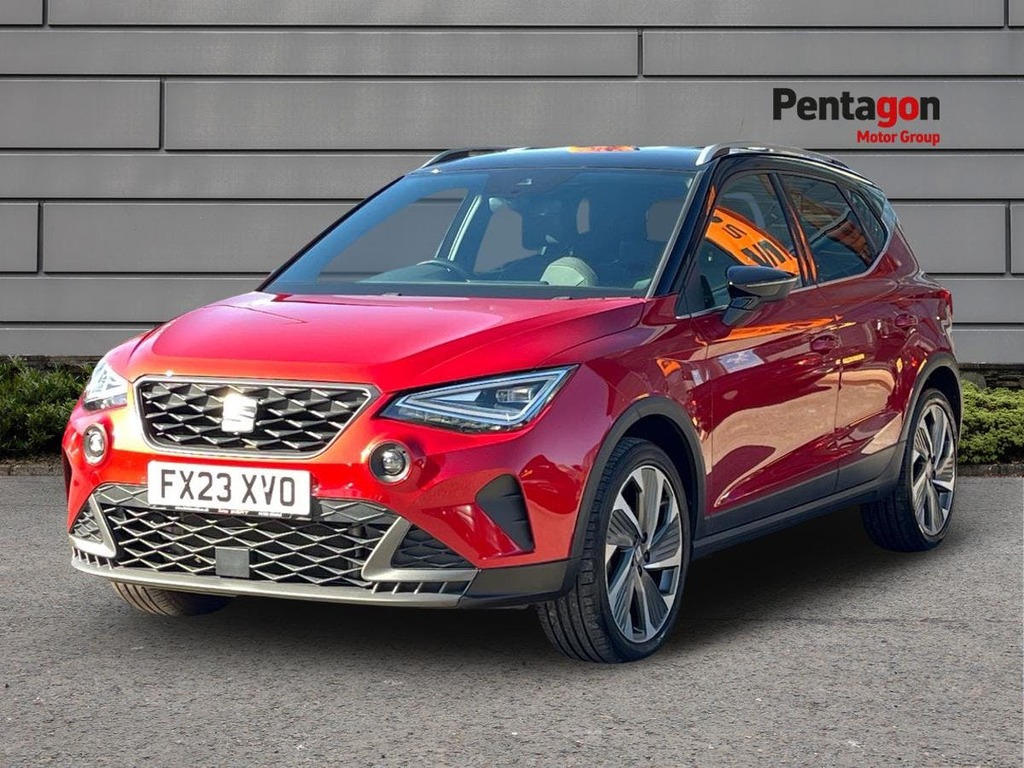 Seat Arona 1.0 Tsi Fr Edition Suv Dsg Euro 6 Ss FX23XVO Red #3