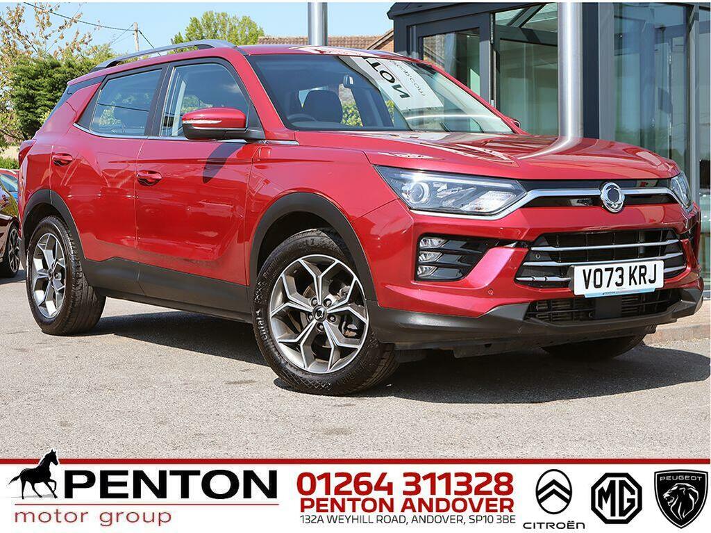 SsangYong Korando 1.5 Ventura Euro 6 Ss Red