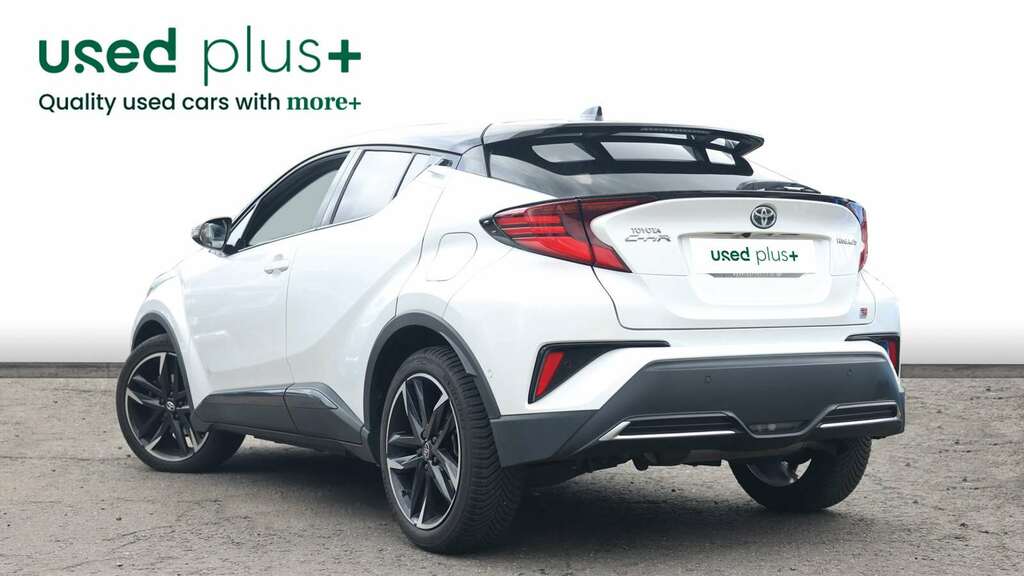 Toyota C-Hr 1.8 Hybrid Gr Sport Cvt SO72VBX White #4