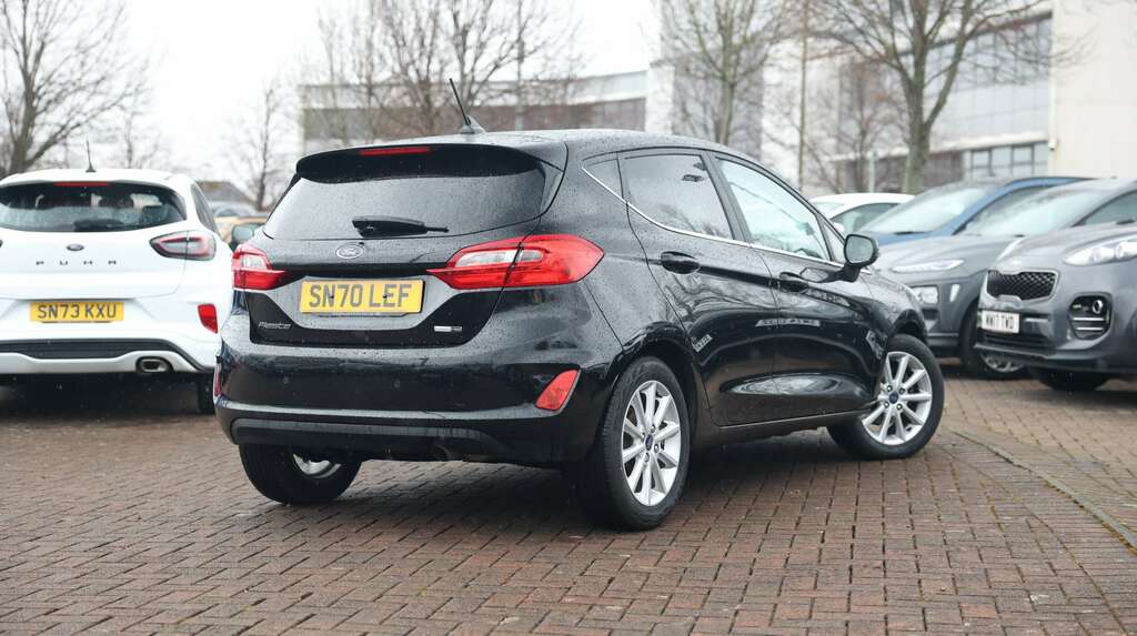 Ford Fiesta 1.0 Ecoboost Hybrid Mhev 125 Titanium SN70LEF Black #3