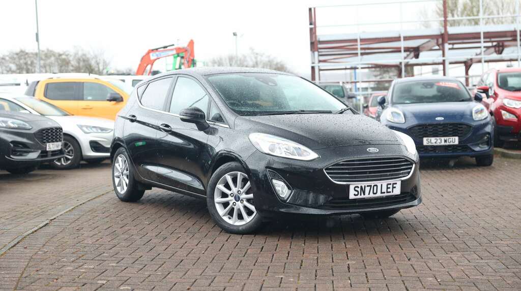 Ford Fiesta 1.0 Ecoboost Hybrid Mhev 125 Titanium SN70LEF Black #2