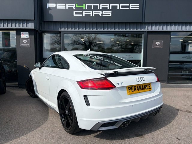 Audi TT 2.0 Tfsi 40 S Line Coupe S Tronic Euro YY70MKO White #2