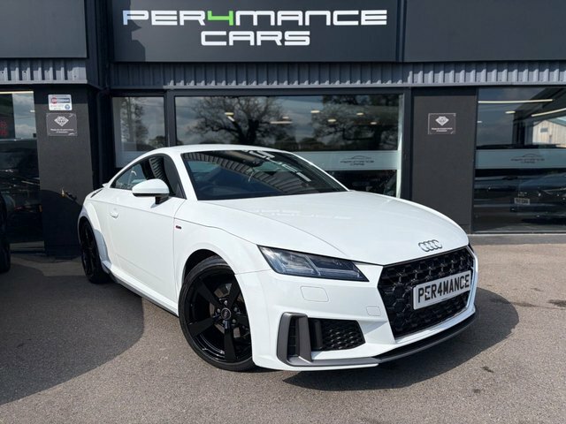Audi TT 2.0 Tfsi 40 S Line Coupe S Tronic Euro White