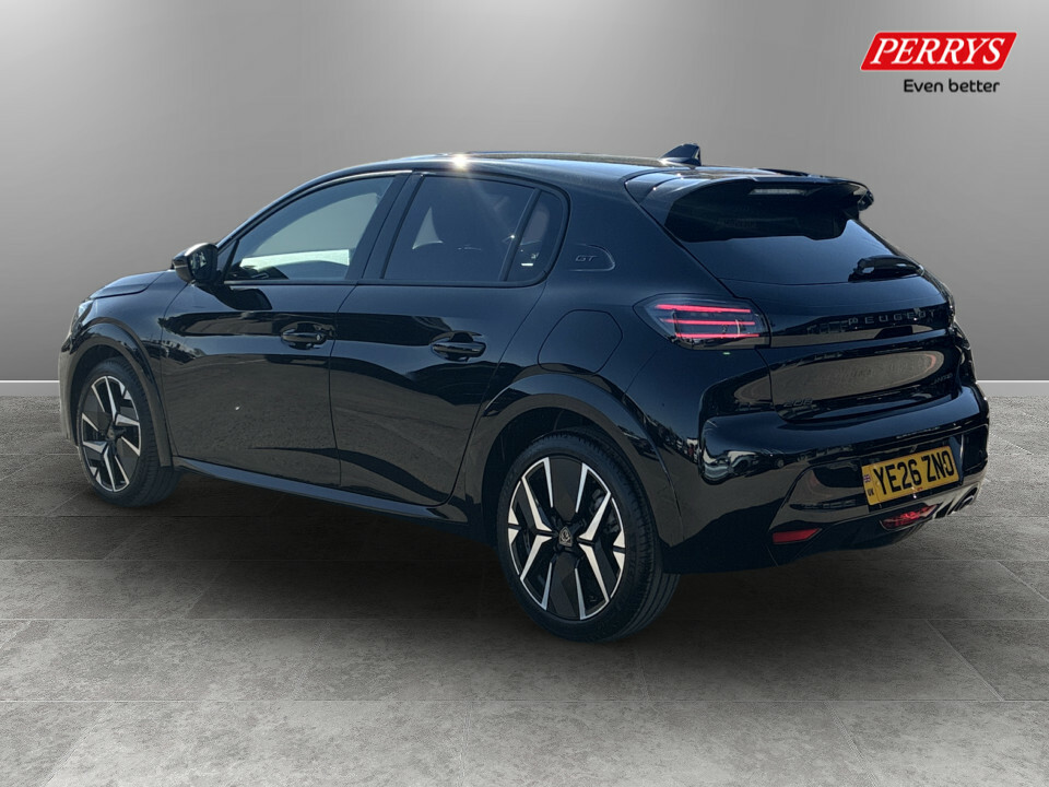 Peugeot 208 1.2 Hybrid 110 Gt E-dsc6 YE26ZNO Black #4