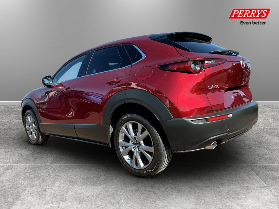 Mazda CX-30 2.5 E-skyactiv G Mhev 140 Exclusive-line PO26HRM Red #5