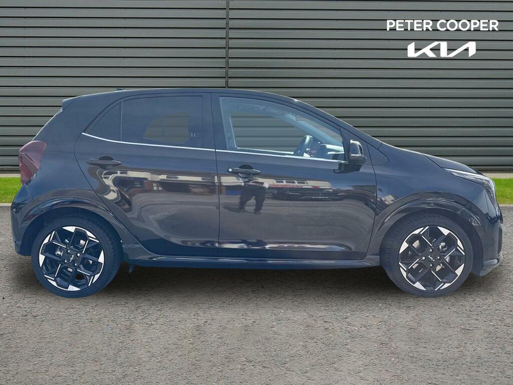 Kia Picanto 1.0 Gdi Amt Gt-line HN75PPX Black #4