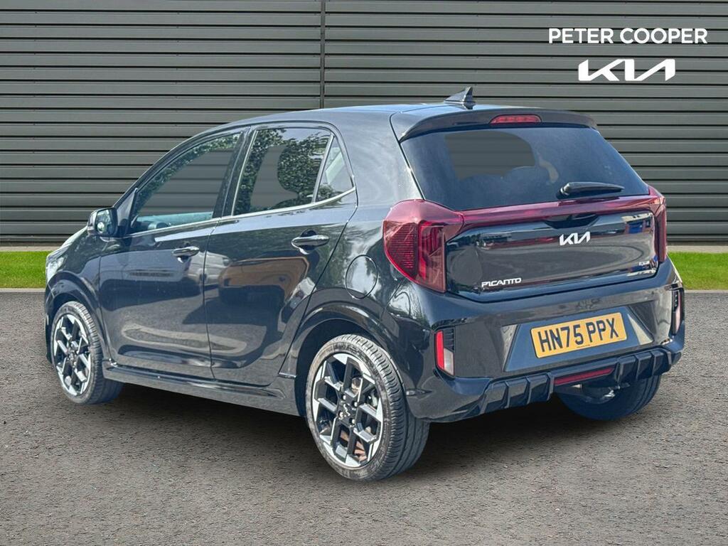 Kia Picanto 1.0 Gdi Amt Gt-line HN75PPX Black #3