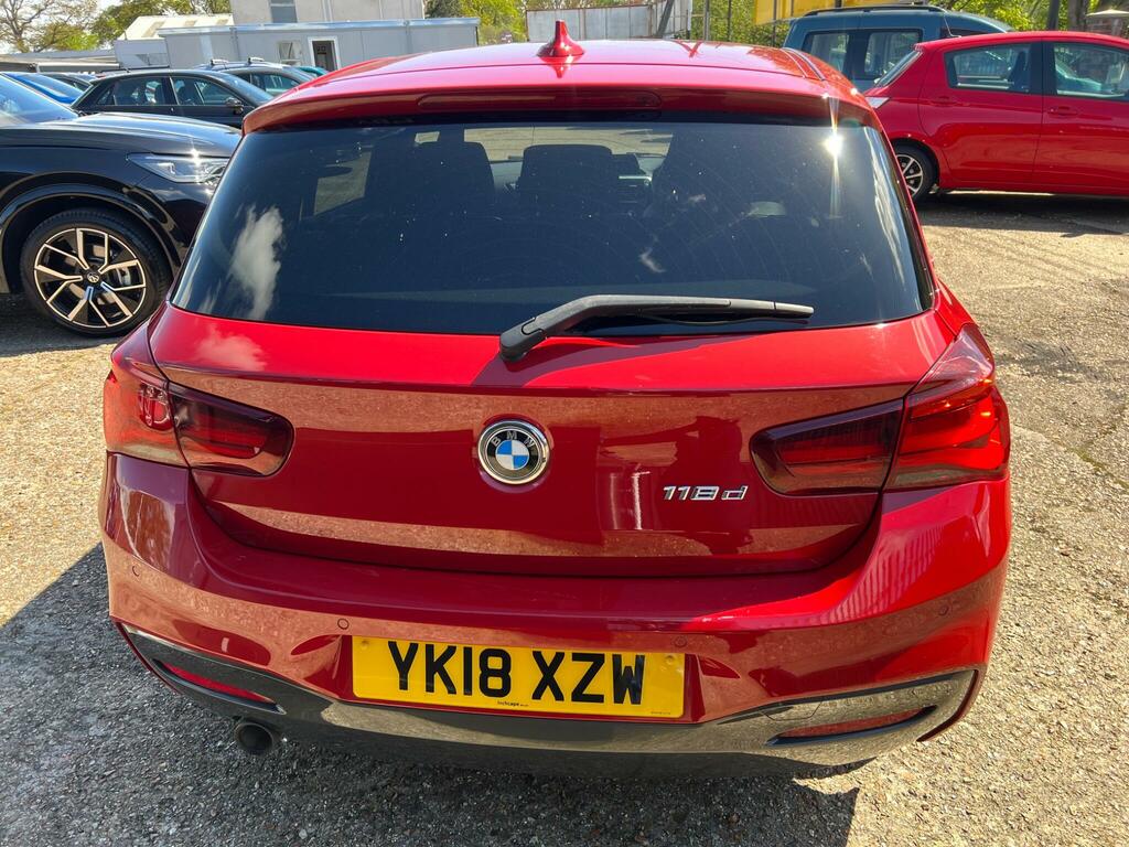 BMW 1 Series 2.0 118D M Sport Shadow Edition Euro 6 Ss YK18XZW Red #6