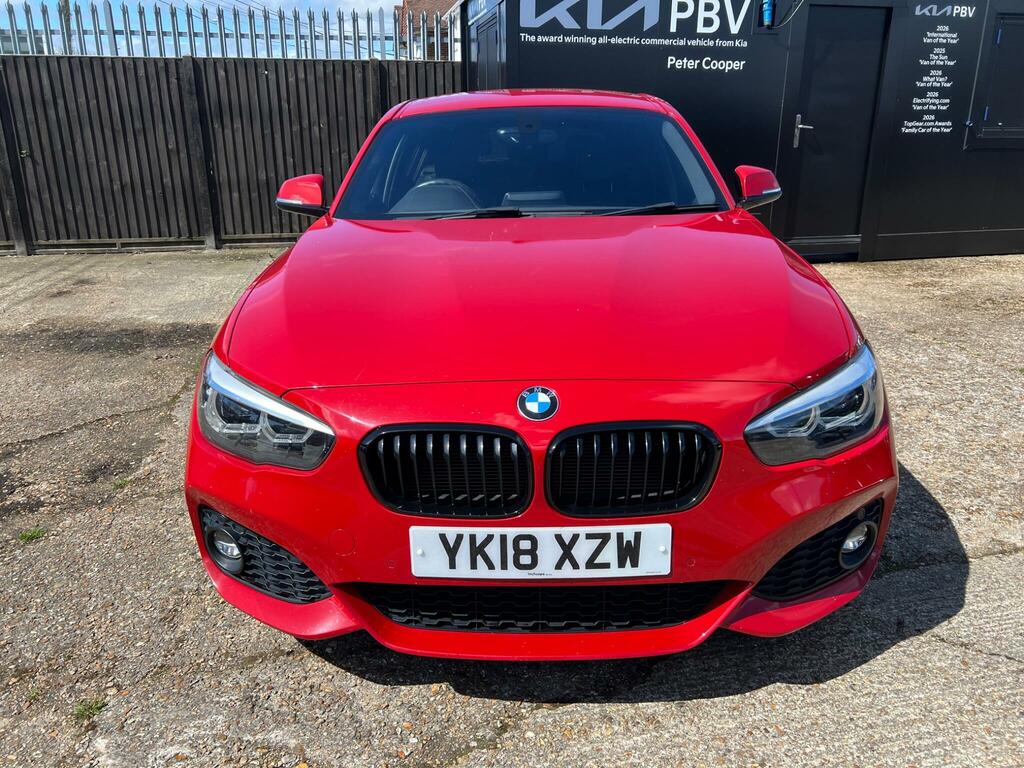 BMW 1 Series 2.0 118D M Sport Shadow Edition Euro 6 Ss YK18XZW Red #2