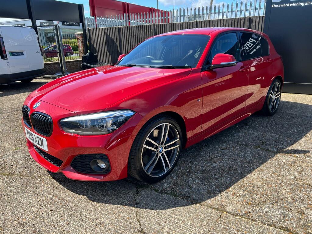 BMW 1 Series 2.0 118D M Sport Shadow Edition Euro 6 Ss YK18XZW Red #3