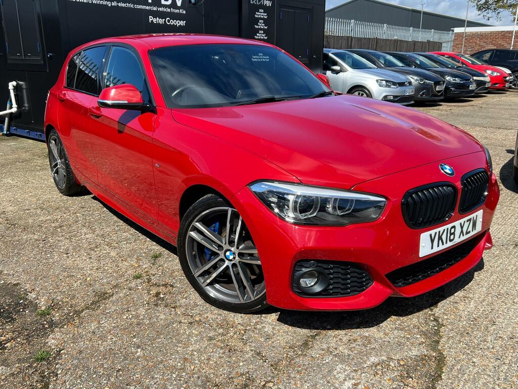 BMW 1 Series 2.0 118D M Sport Shadow Edition Euro 6 Ss Red