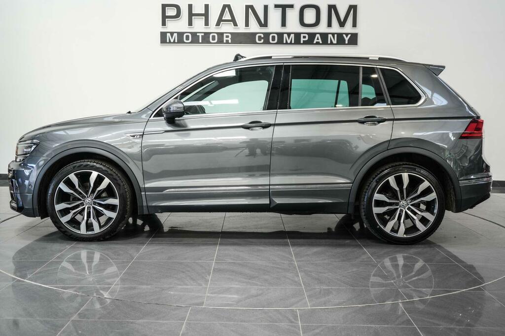Volkswagen Tiguan 2.0 Tdi R-line Tech Euro 6 Ss Grey #3