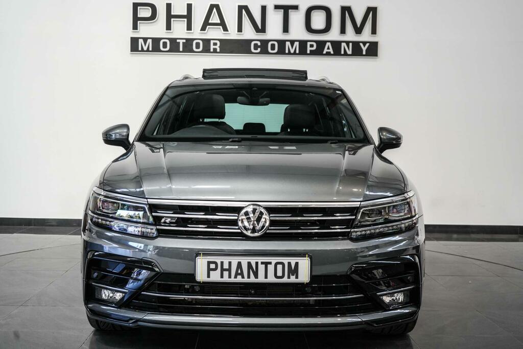 Volkswagen Tiguan 2.0 Tdi R-line Tech Euro 6 Ss Grey #2