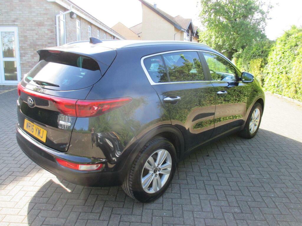 Kia Sportage 1.7 Crdi 2 Euro 6 S S WR16YWJ Black #5