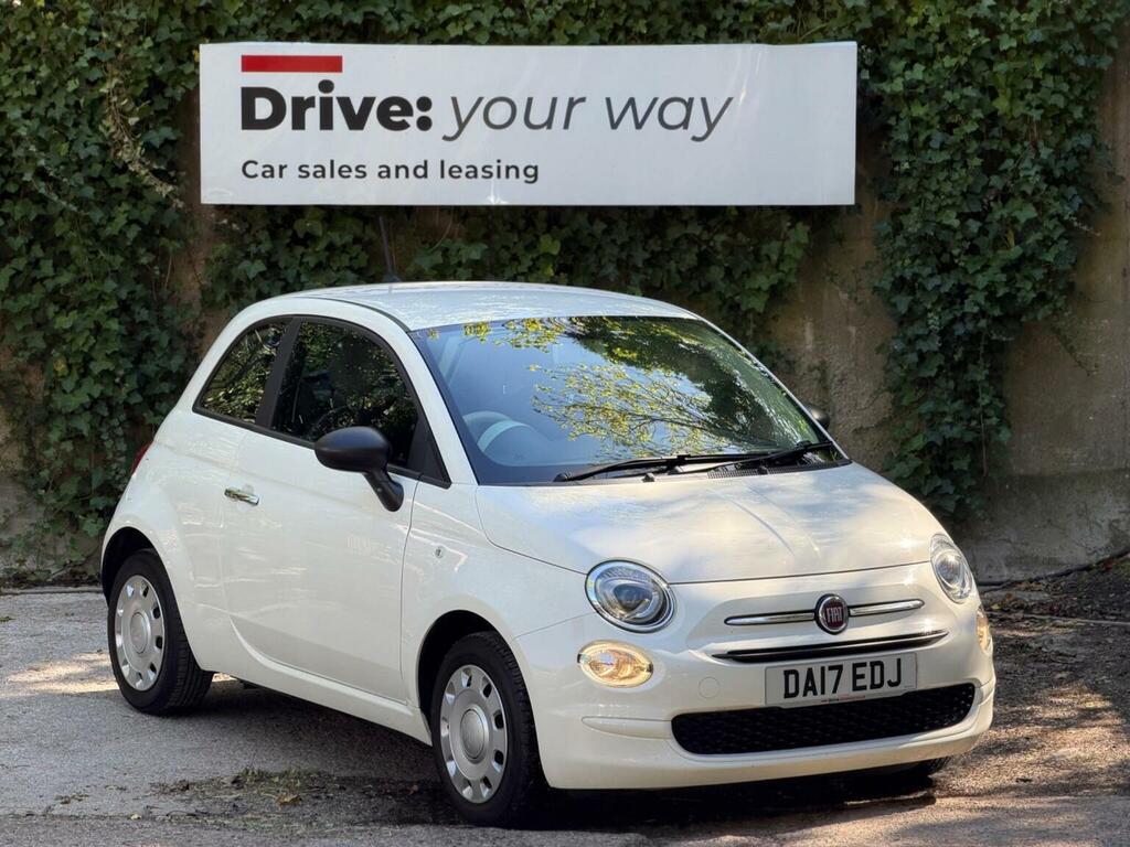 Fiat 500 Hatchback 1.2 Pop Euro 6 Ss 201717 White