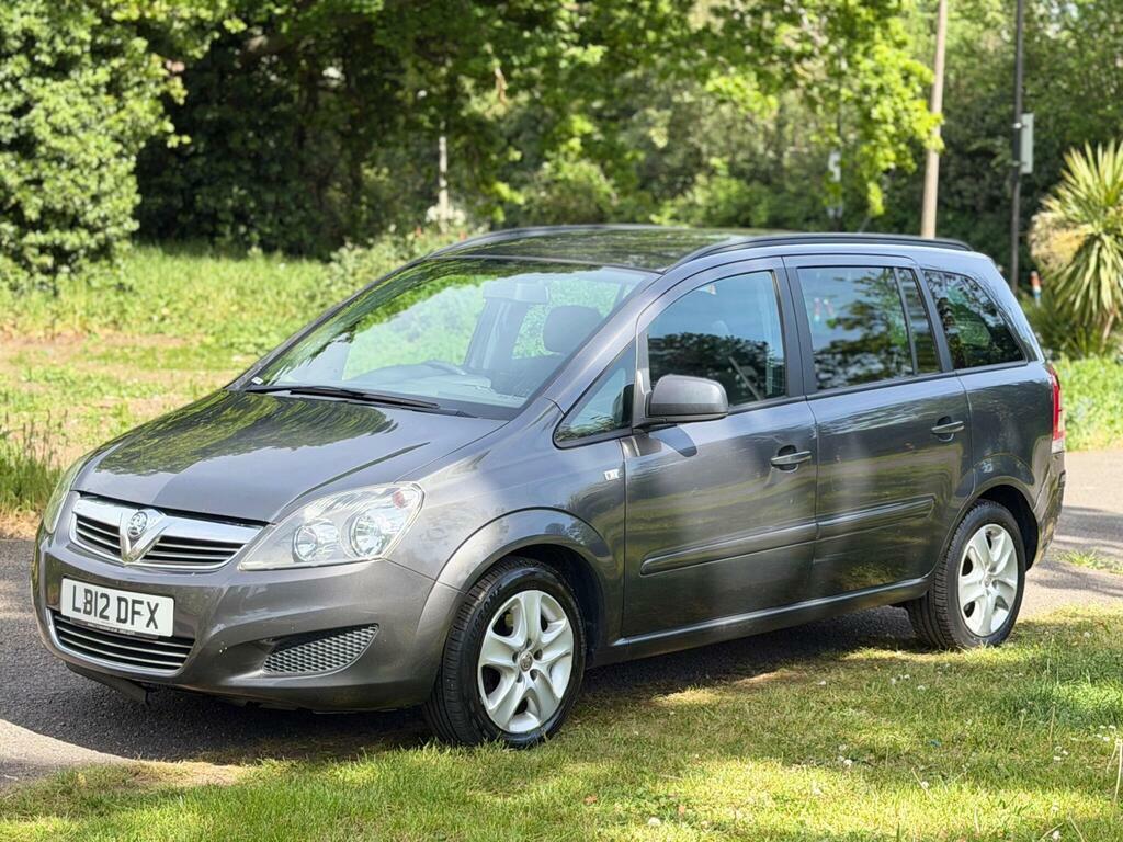 Vauxhall Zafira 1.6 16V Exclusiv Euro 5 LB12DFX Grey #5