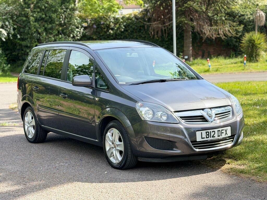 Vauxhall Zafira 1.6 16V Exclusiv Euro 5 LB12DFX Grey #2