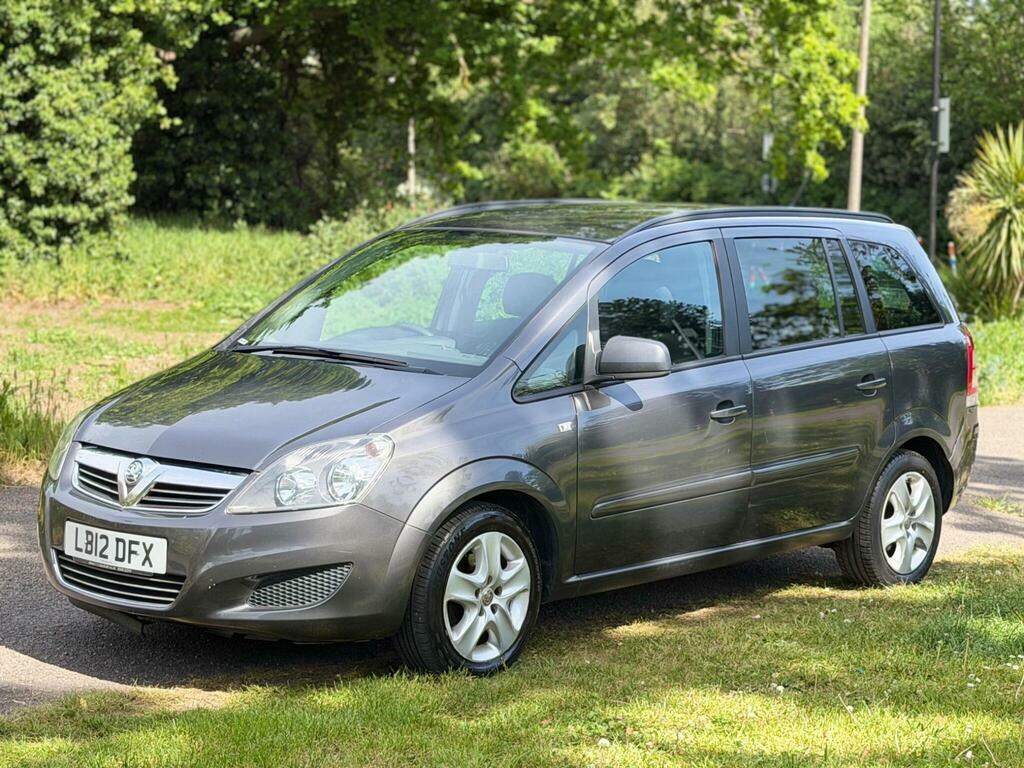 Vauxhall Zafira 1.6 16V Exclusiv Euro 5 LB12DFX Grey #4