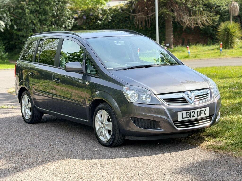 Vauxhall Zafira 1.6 16V Exclusiv Euro 5 LB12DFX Grey #3