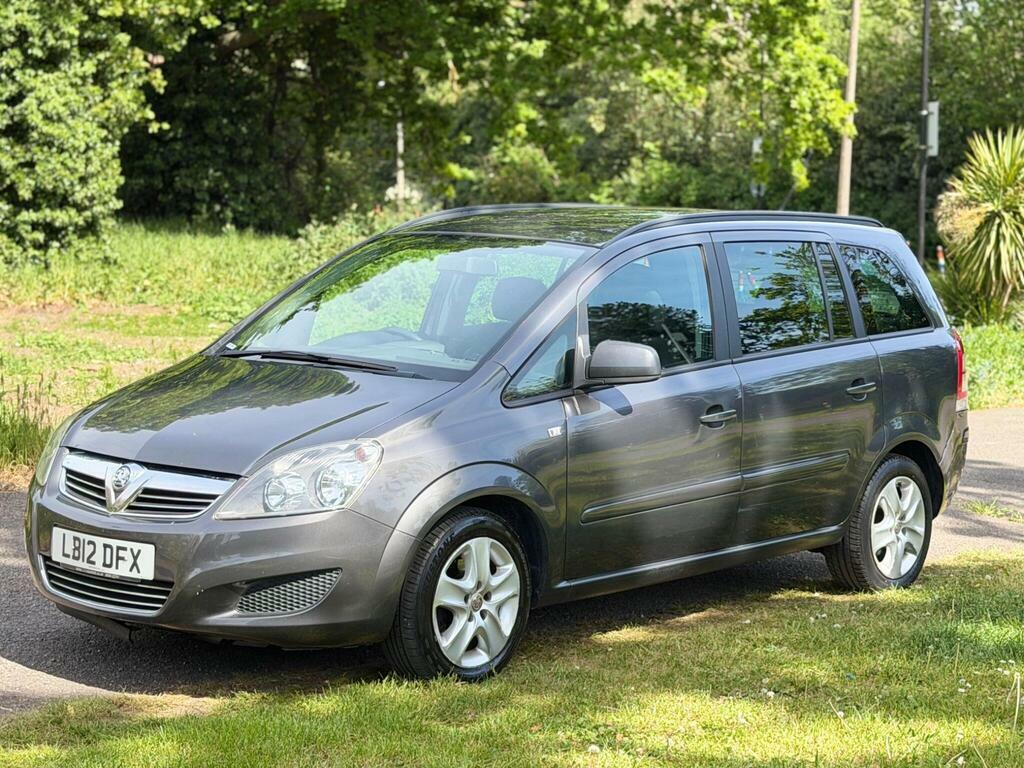 Vauxhall Zafira 1.6 16V Exclusiv Euro 5 LB12DFX Grey #6