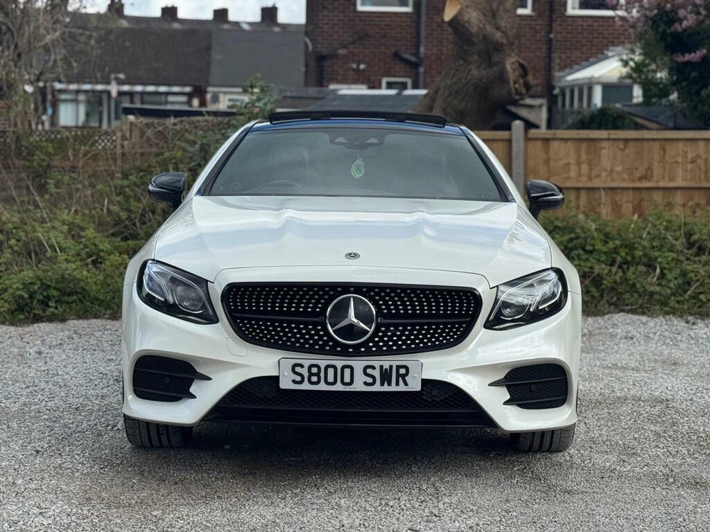 Mercedes-Benz E Class 2.0 E220d Amg Line Premium Plus G-tronic 4Matic S800SWR White #4