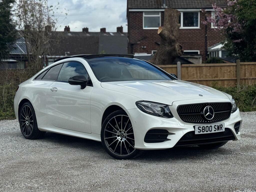 Mercedes-Benz E Class 2.0 E220d Amg Line Premium Plus G-tronic 4Matic White