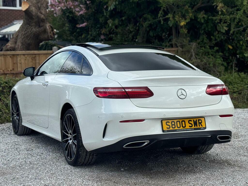 Mercedes-Benz E Class 2.0 E220d Amg Line Premium Plus G-tronic 4Matic S800SWR White #6