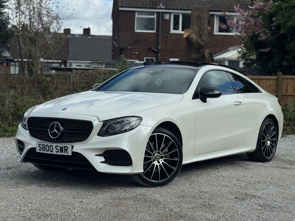 Mercedes-Benz E Class 2.0 E220d Amg Line Premium Plus G-tronic 4Matic S800SWR White #2