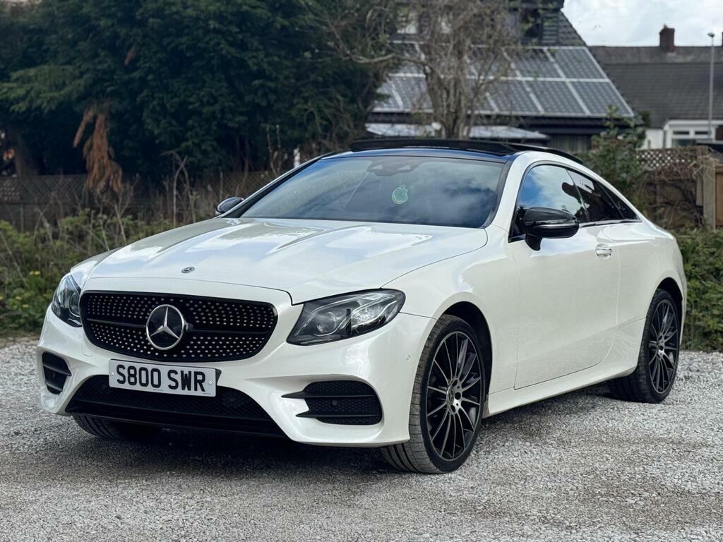 Mercedes-Benz E Class 2.0 E220d Amg Line Premium Plus G-tronic 4Matic S800SWR White #5