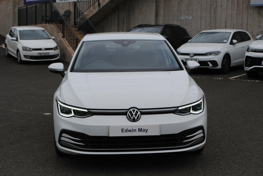 Volkswagen Golf 2022 Volkswagen Golf 1.5 Style Tsi 150 DG22XRX White #2