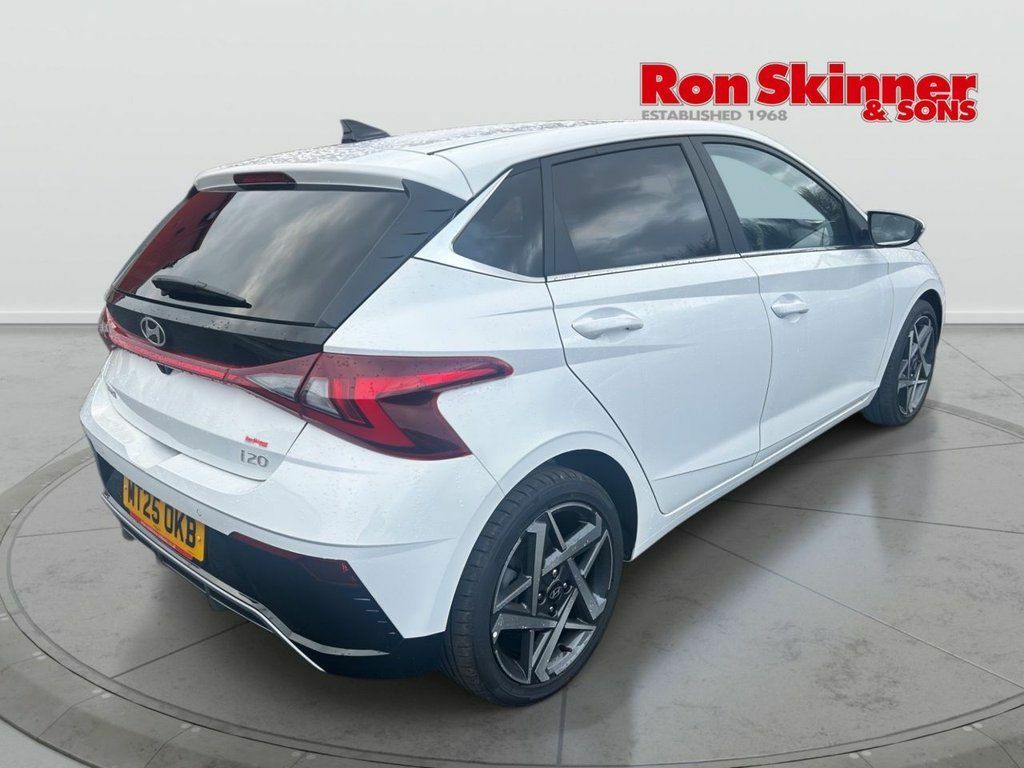 Hyundai I20 1.0 T-gdi Premium Hatchback Euro MT25OKB White #4