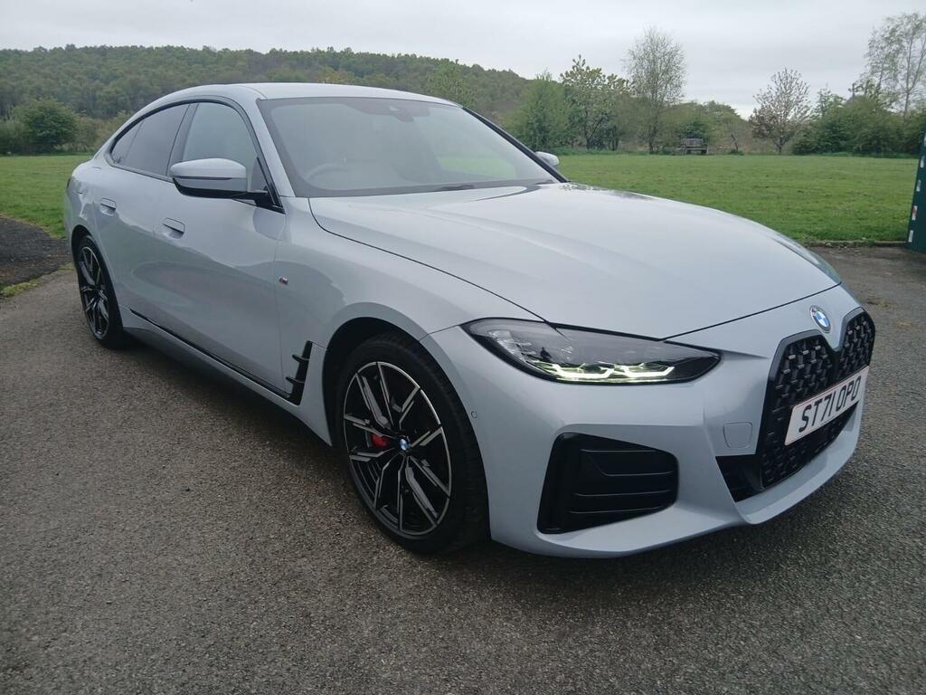 BMW 4 Series Gran Coupe Hatchback 2.0 420D Mht M Sport Euro 6 Ss 5 Grey