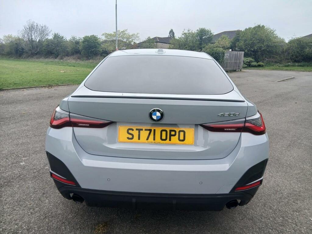 BMW 4 Series Gran Coupe Hatchback 2.0 420D Mht M Sport Euro 6 Ss 5 Grey #3
