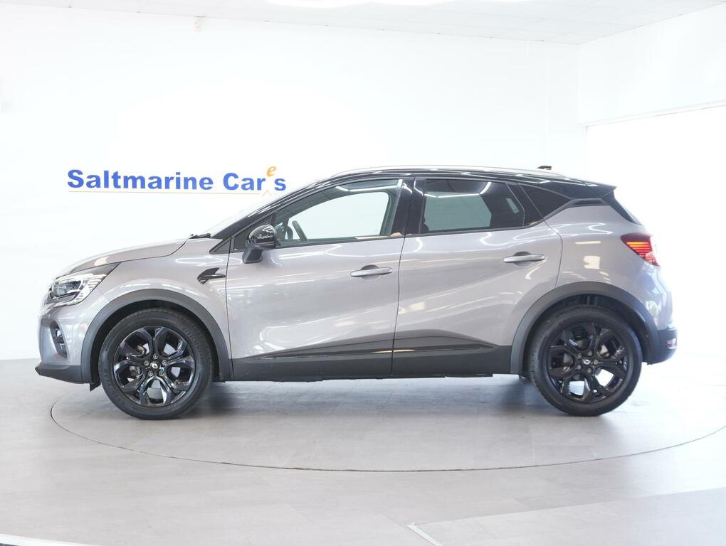Renault Captur 1.6 E-tech Rive Gauche Se Suv Hybrid Au TRZ7148 Grey #4