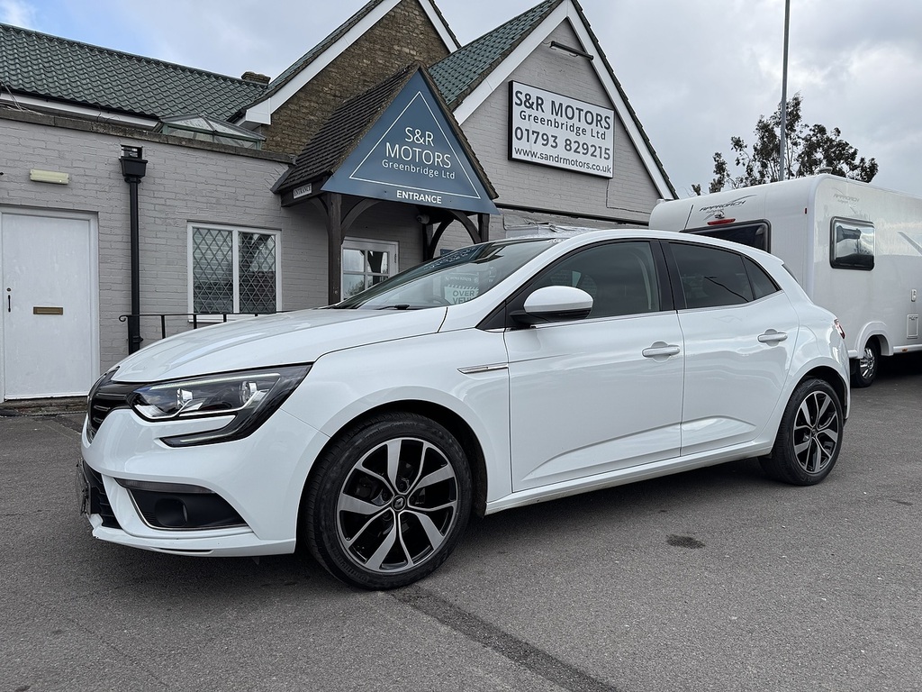 Renault Megane Tce Iconic White #3