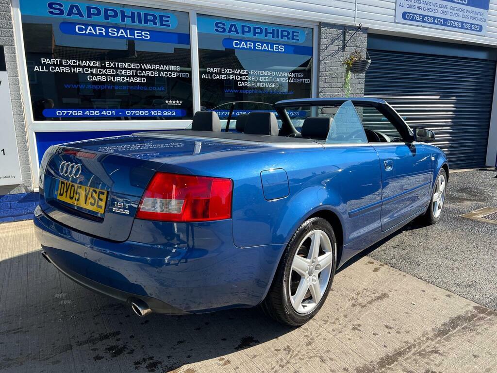 Audi A4 Cabriolet 2L Sport Blue #12