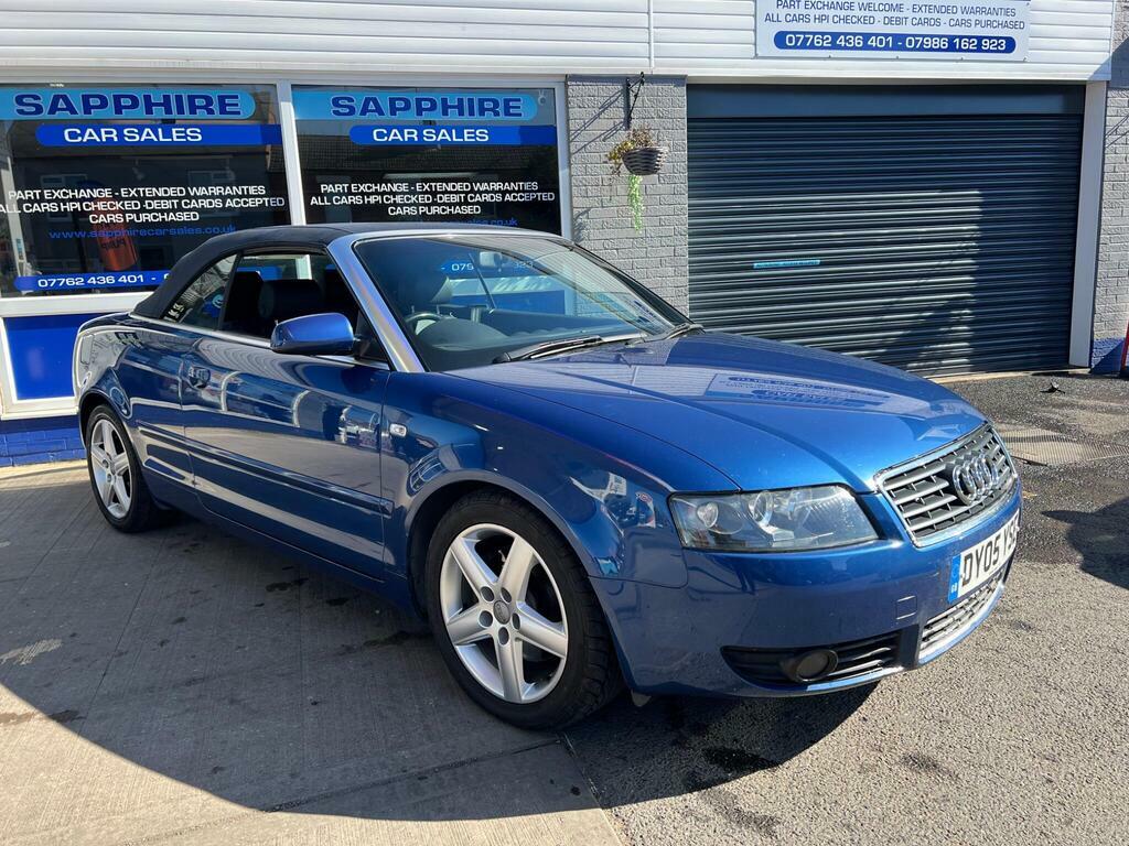 Audi A4 Cabriolet 1.8T Sport Blue #3
