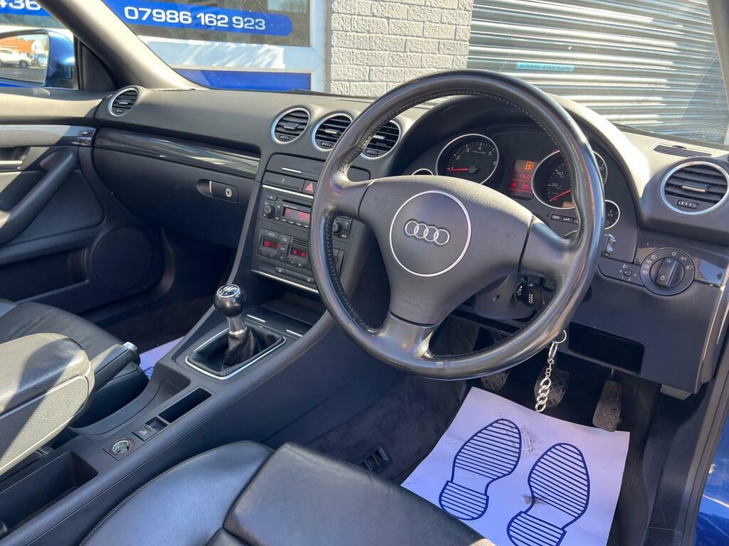 Audi A4 Cabriolet 2L Sport Blue #14