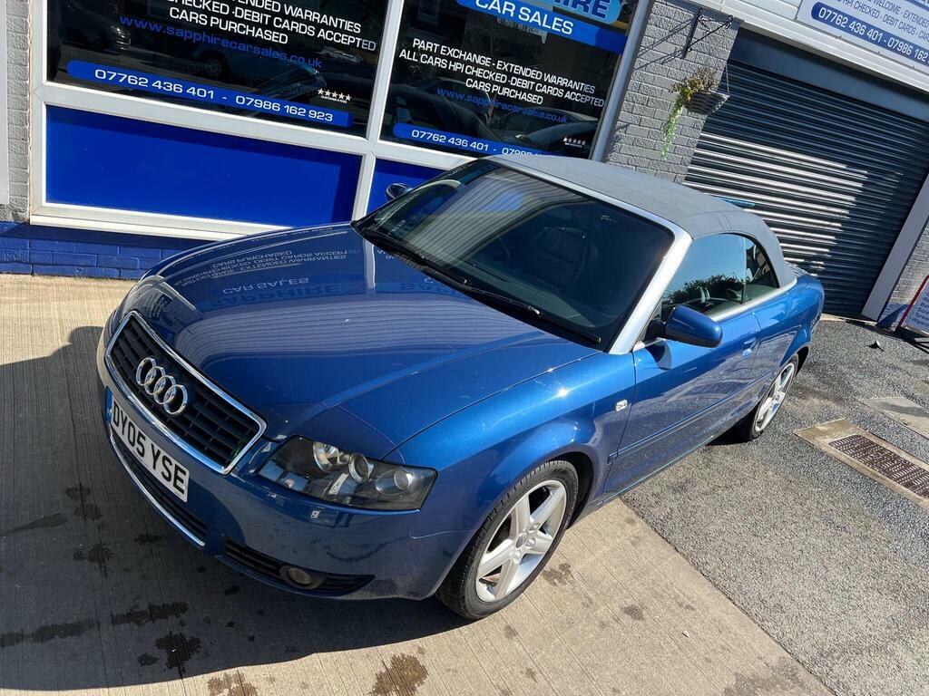 Audi A4 Cabriolet 1.8T Sport Blue #4