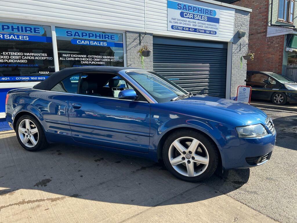 Audi A4 Cabriolet 1.8T Sport Blue #2